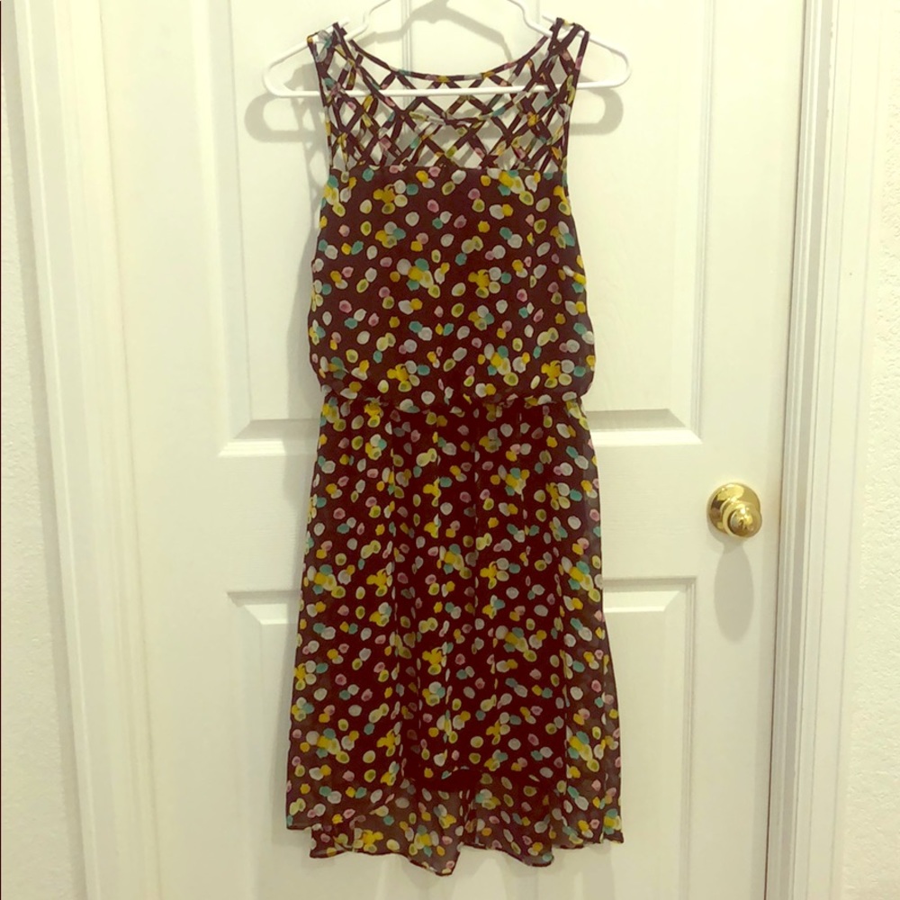 Bisou Bisou  Multi Color Dress